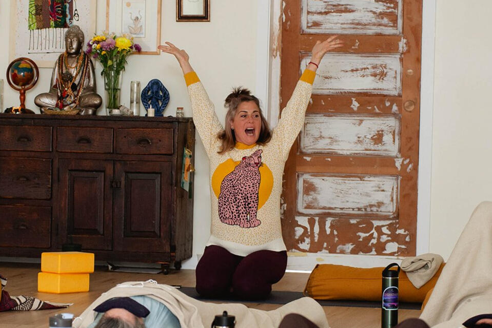 Maura Manzo - Yoga Teacher + Studio Owner